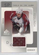 2000-01 SP Game Used Edition Tools of the Game Sandis Ozolinsh #SO 0c3