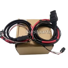 2X 4 Pin Battery Cable Set 72168 42014 42015 for Western SnowEx Fisher Blizzard