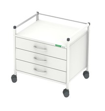 08/16 Unterfahrwagen 45 520 mm hoch 3 Schubladen