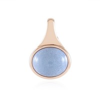 Cavill Blauer Opal AnhäNger 3,6Ct Oval Sterling Silber RoséVergoldet Schmuck