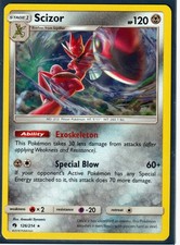 2018 POKEMON SCIZOR 126/214- LOST THUNDER - HOLO - RARE - NM (S1) on eBay