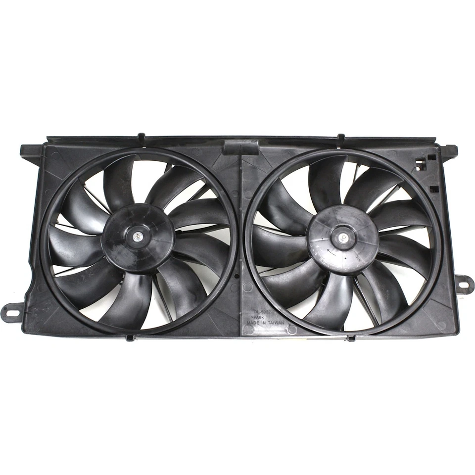 Radiator Cooling Fan For 2000-2005 Buick LeSabre Pontiac Bonneville Dual Fan - Image 2 of 4