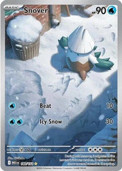 Snover 140/132 Mega Evolution Illustration Rare