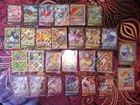Lot de 27 Cartes Pokémon Évolutions  Céleste-Tempête Argentée TG,FA,Rainbow Etc.