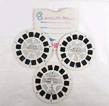 Vtg View Master Reels Lot Of 3 Set A B C Winnie The Pooh Disney