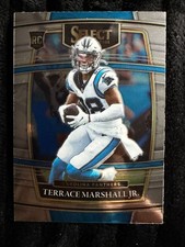 2021 Panini Select Terrace Marshall Jr. Carolina Panthers RC #62 Football Card C