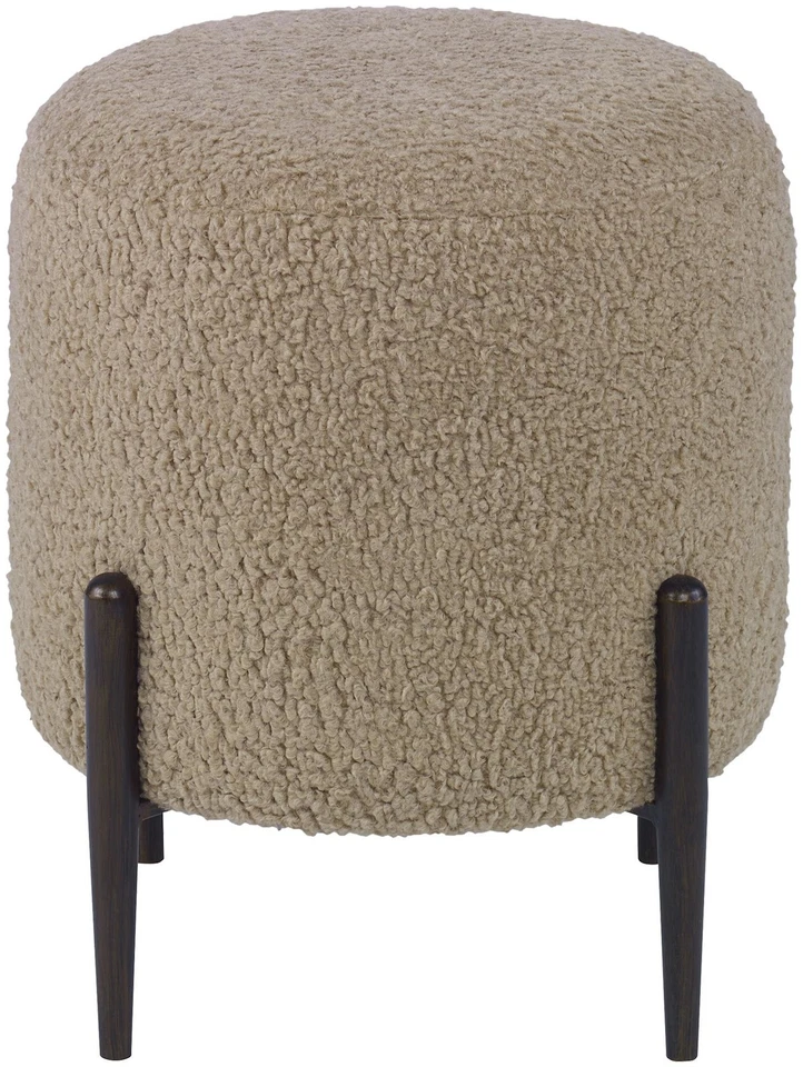 Otomana estándar Uttermost 23744 Arles 16" W - bronce oscuro / café con leche Foto 4 de 4