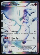 Reshiram 113/114 Rare Ultra Black & White Pokemon