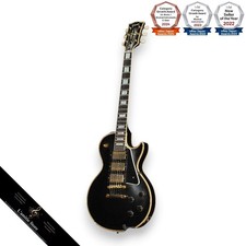 Corpo/collo Gibson Custom Shop 1957 Les Paul Custom VOS Ebony 3PU in mogano