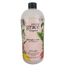 Philosophy Amazing Grace Bergamot Shampoo, Bath  Shower Gel 946 ml 32 fl oz