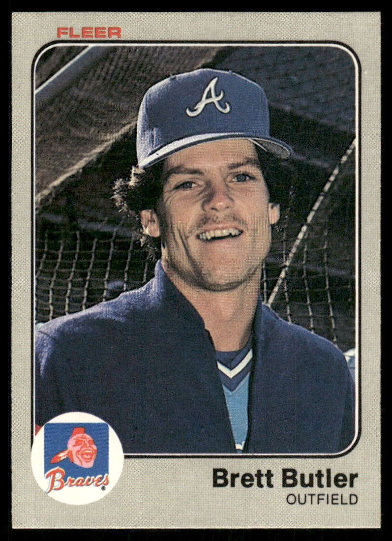 1983 Fleer #132 Brett Butler