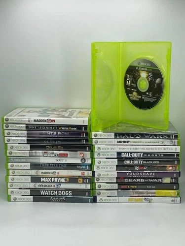 Lot of 25 Microsoft Xbox 360 Games See Description for titles