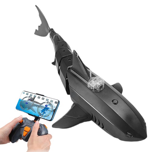 RC Boat camera Remote Control 30W waterproof submarine Electric shark 480P - Picture 9 of 20