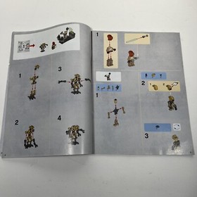 Lego Star Wars General Grievous&rsquo; Starfighter (8095) Instruction MANUAL ONLY Book