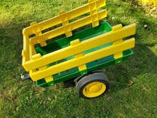 Peg Perego Cargo Box  stakeside trailer mount For John Deere Igcd0553.