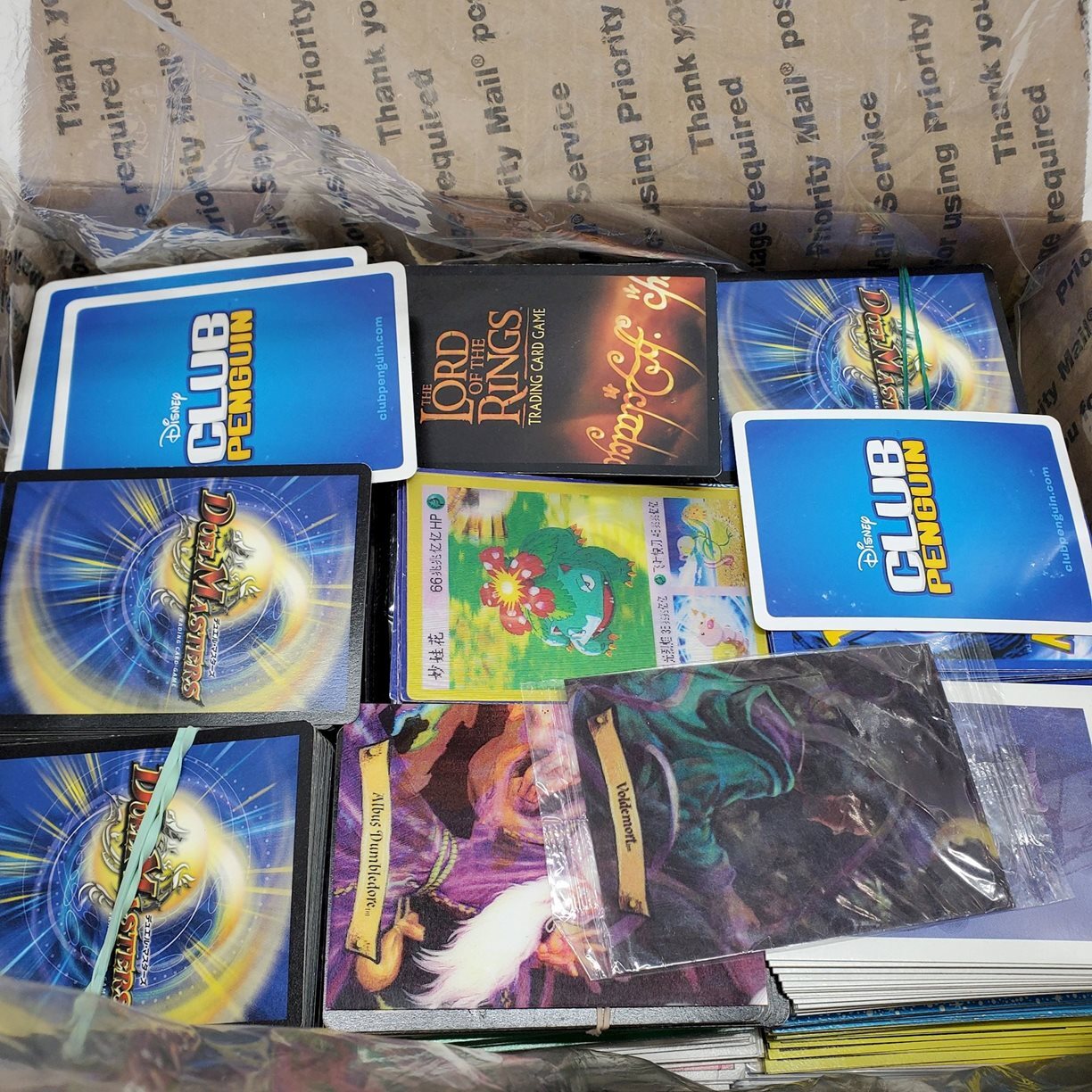 11 lbs Bulk Trading Cards Lot American Girl Star Trek World Of Warcraft