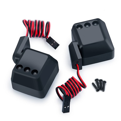 1/2 Pair Rearview Mirror For 1/6 RC Crawler Car Axial SCX6 AXI05000 Accessories - Picture 3 of 11