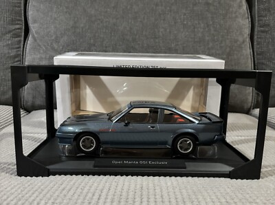 1/18 Norev Opel Manta GSI Exclusive Irmscher 1985 Blue Metallic Limited