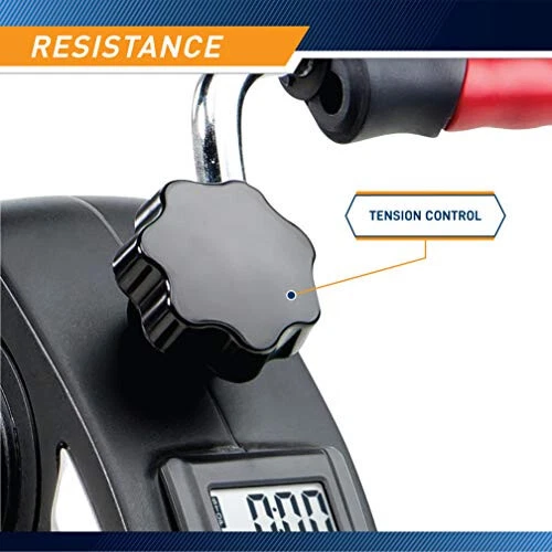 Marcy Portable Mini Magnetic Cardio Cycle Under Desk Bike Pedal Exerciser for Ho - Image 4 of 4