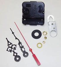 Takane MVT7260A Clock Movement Quartz Battery NEW Medium Shaft 5/8" Thick Dial