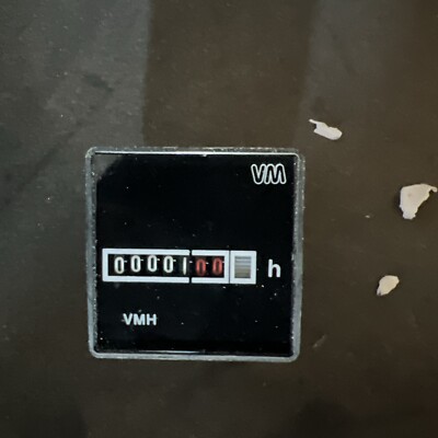 VM 220-240v 60hz ip-40 Hour Meter New Same Day Shipping (G4)