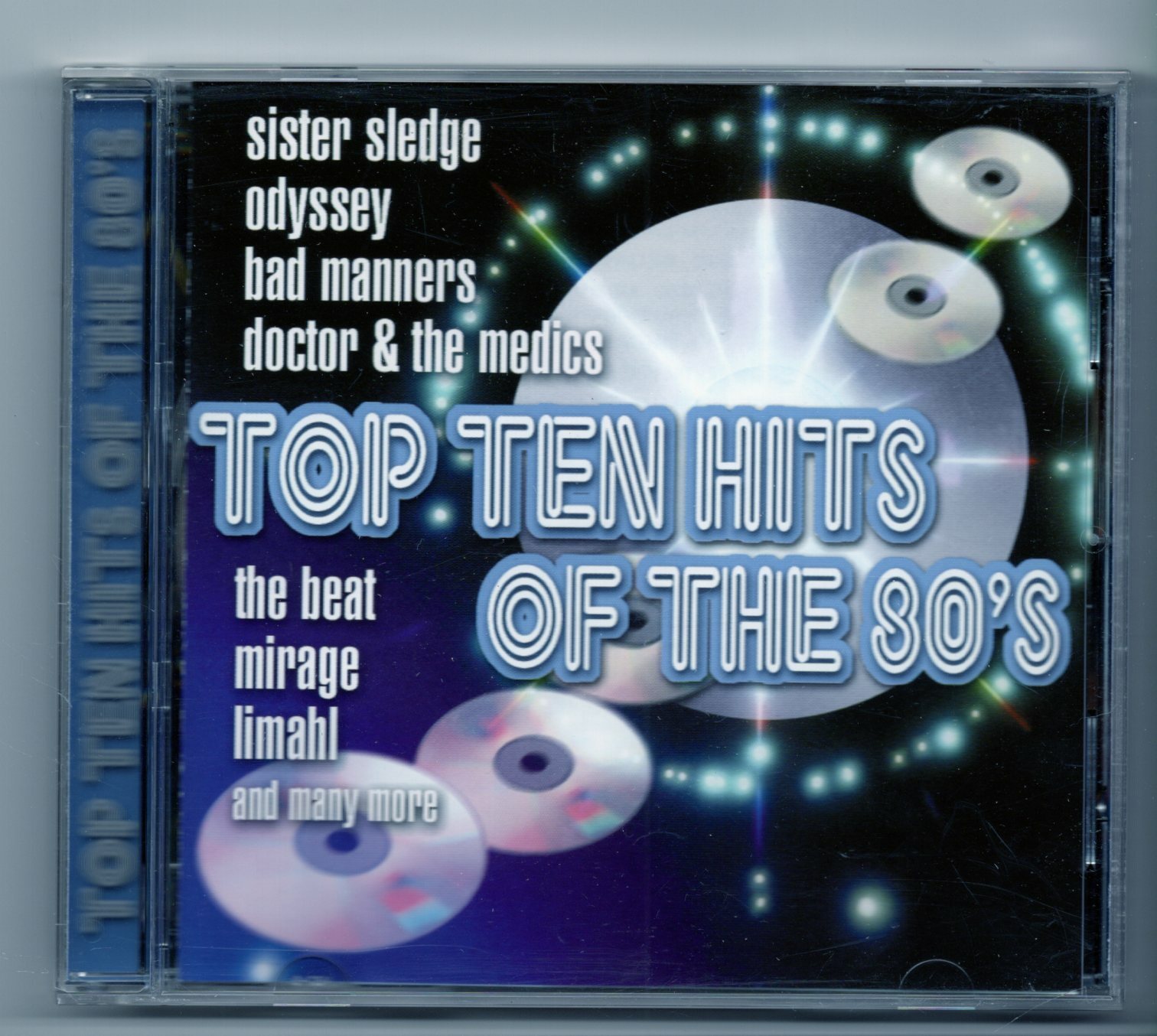 (JG753) Top Ten Hits Of The 80s, 16 tracks various artists - 2000 CD