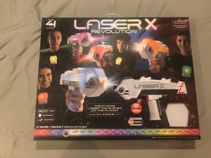Laser X Revolution 4 Blaster Laser Tag Toy Game 4 Player Set Combat Pack Gun Set 42409880487 | eBay