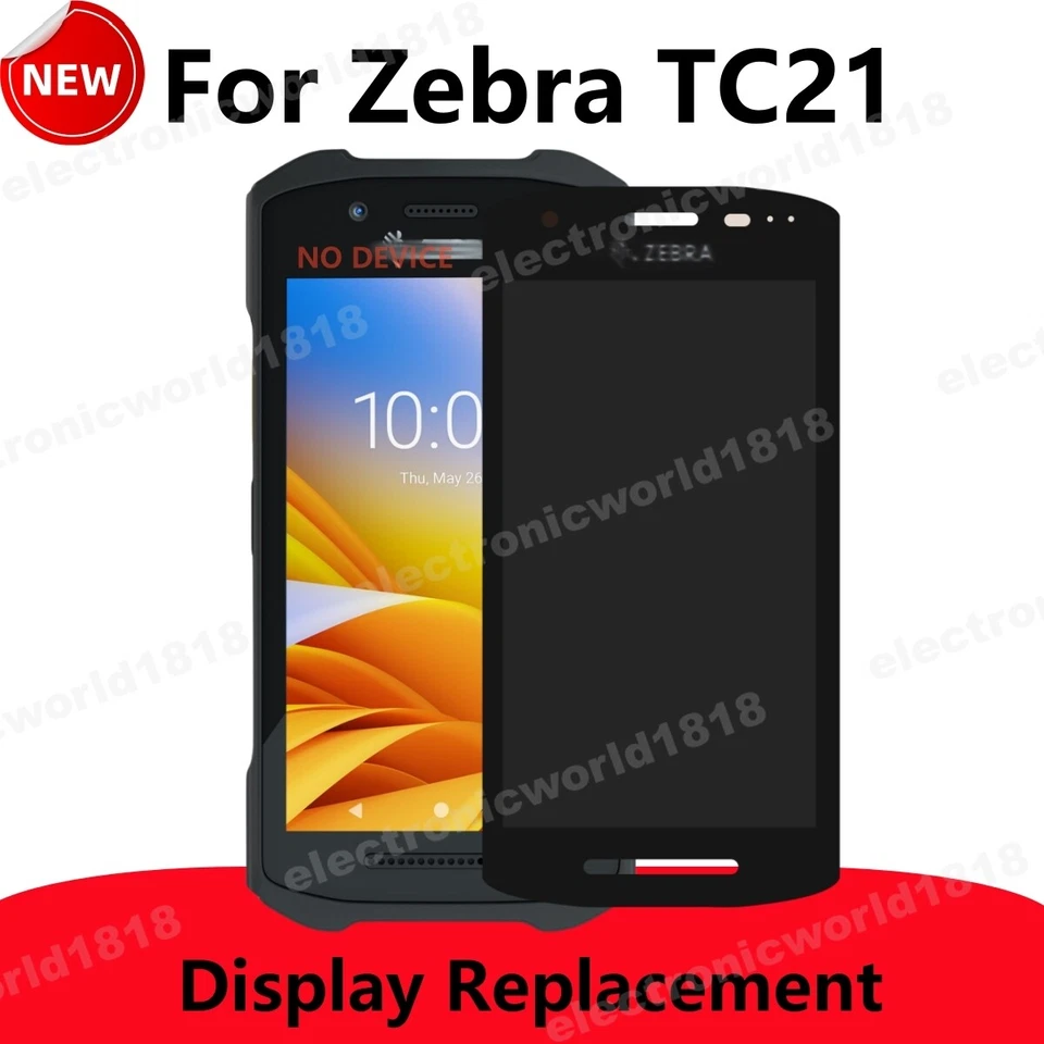 Screen For Zebra TC21 Handheld Mobile Computer LCD 5'' Display Replacement NEU
