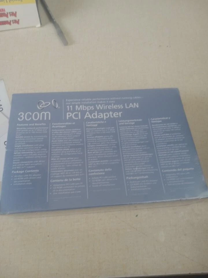 3CRDW696 3Com 11 Mbps Wireless LAN PCI Adapter - New - Image 2 of 3