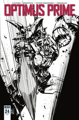 OPTIMUS PRIME #24 (2016) - Kei Zama VARIANT Cover 1:10 - Bagged & Boarded