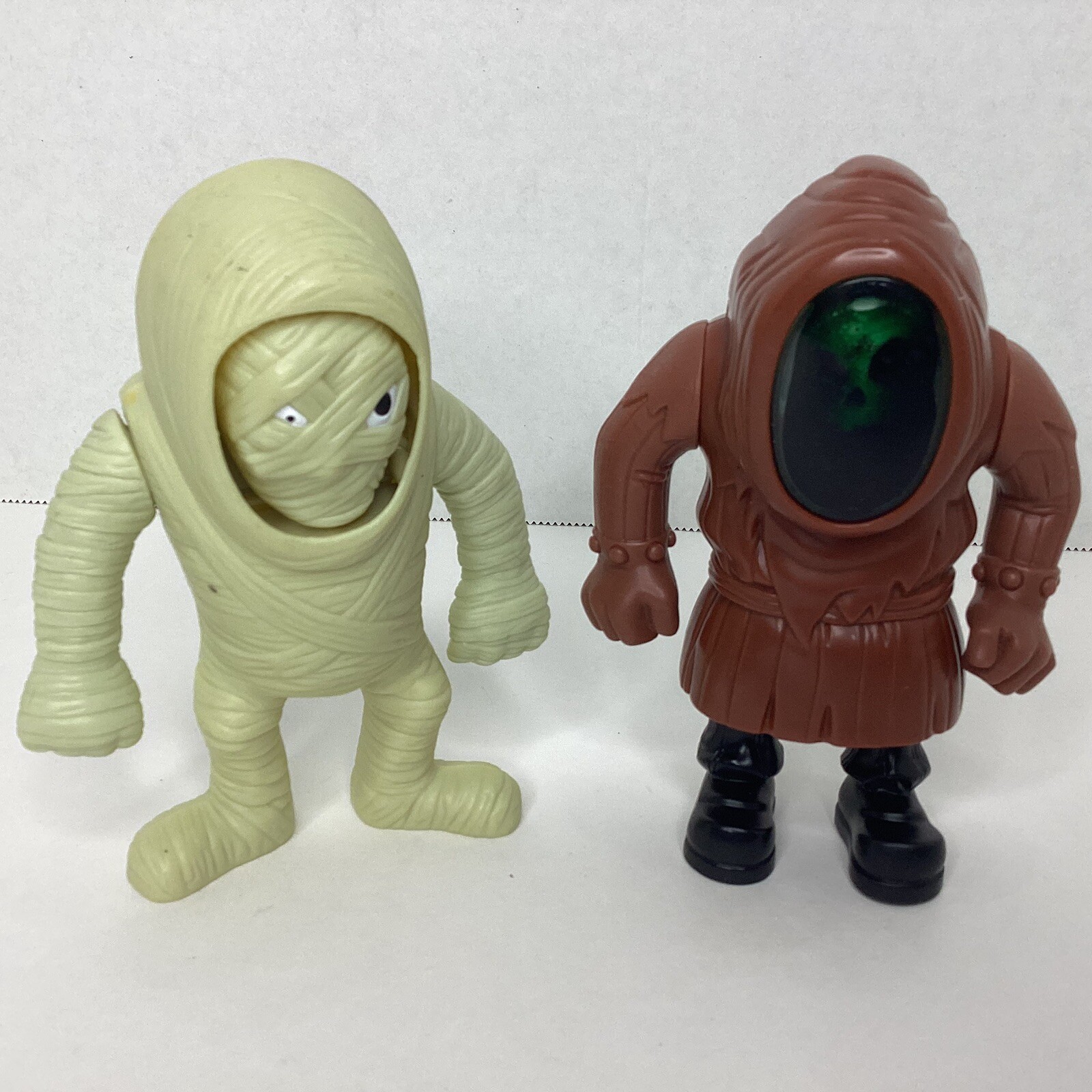 2003 McDonalds Toy Quest Stretch Screamers Mummy + Rare HTF Ghost Lot