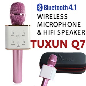 wireless mic and bluetooth speaker