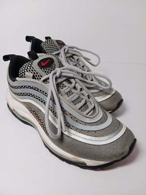 Nike Womens Air Max 97 Ultra 17 Size 6 Silver Bullet 917704-002 Sneakers Running