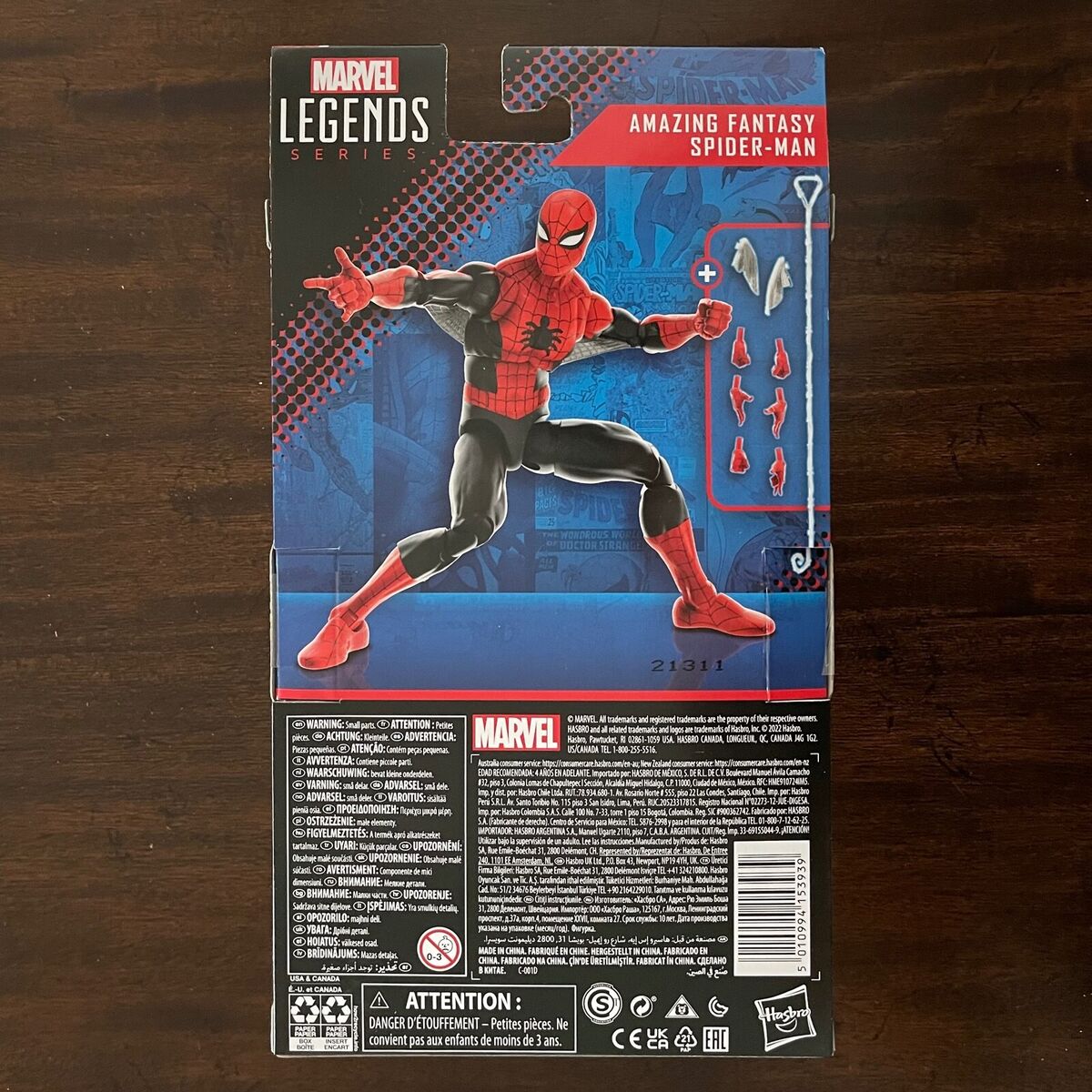 Marvel Legends Series 60th Anniversary Amazing Fantasy Spider-Man