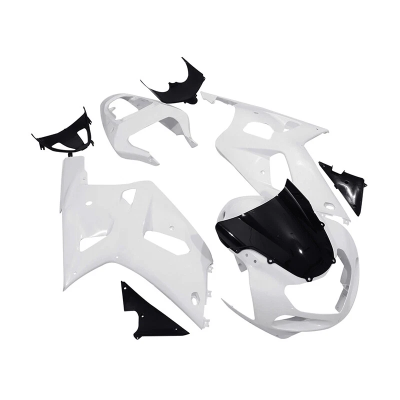 Kit de carrocería de carenado sin pintar para Suzuki GSXR600 GSXR750 2001-2003 2002 K1 Foto 2 de 4