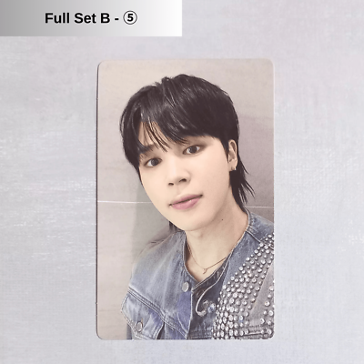 BTS Jimin Production Diary Early Bird Gift Photocard Postcard