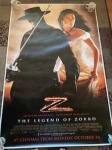THE LEGEND OF ZORRO 4' X 6' BUS SHELTER POSTER - Original