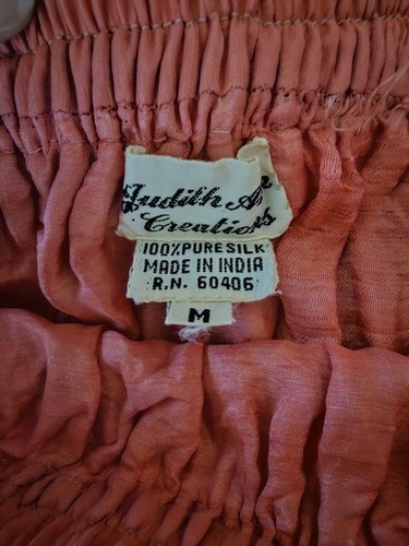 Judith Ann Creations Beaded Silk 2 Piece Women’s Medium Pink Lined Sequin - Picture 14 of 15