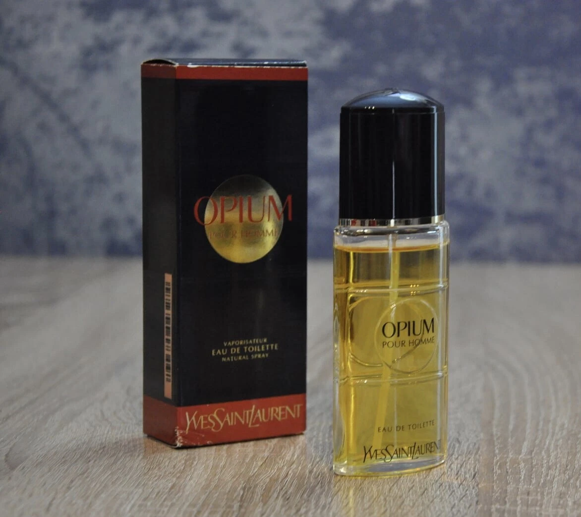 YVES SAINT LAURENT OPIUM POUR HOMME EDT 50ml Spray VERY RARE NEW