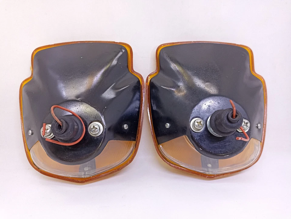 Conjunto de luces traseras amarillo Ford Pickup Trucks F100 F-100 1953 1954 1955 1956 Foto 2 de 4