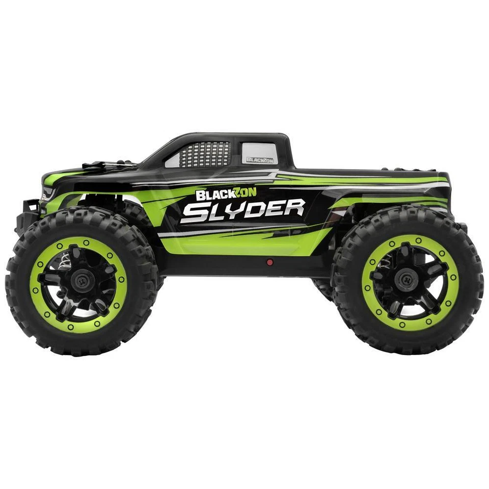 Blackzon Slyder MT 1/16 Verde Brushed 1:16 Automodello Elettrica Monstertruck - Immagine 3 di 4