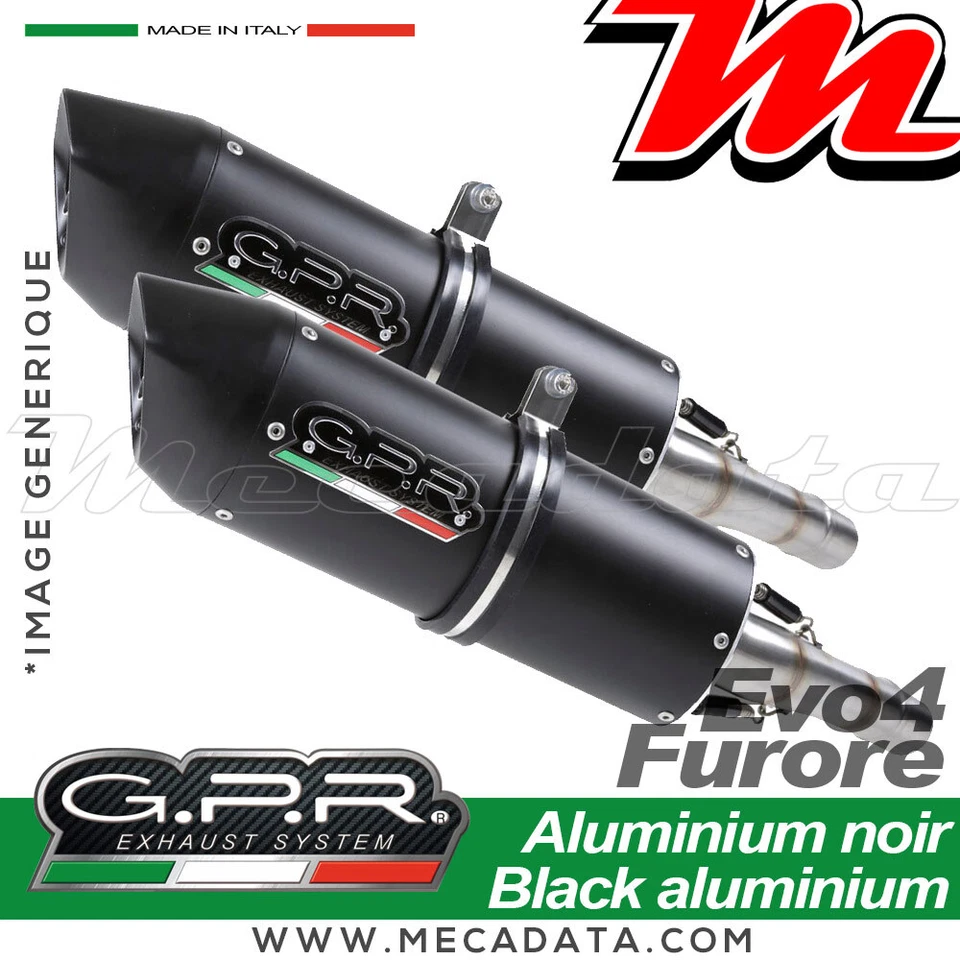 Silencieux Pot d'échappement GPR APRILIA Dorsoduro 900 2018 - Photo 1/1