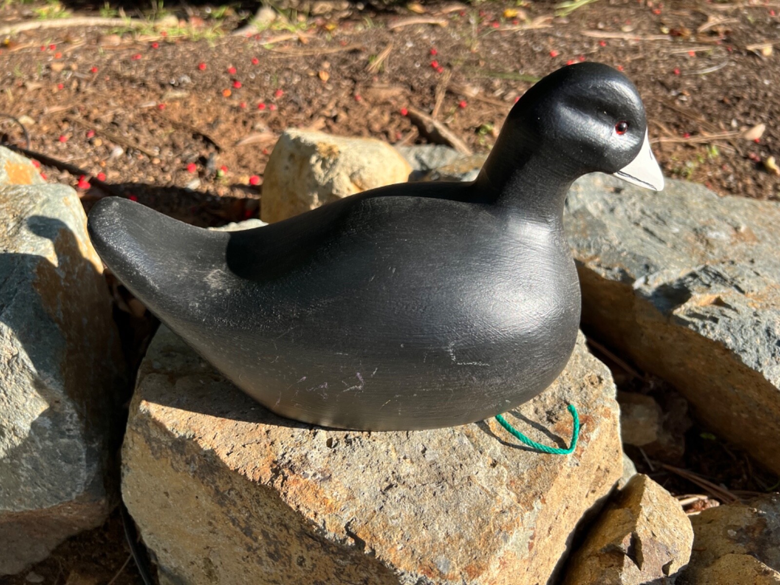 Coot Hunting Decoy by Stan Vath Olivenhain, CA eBay