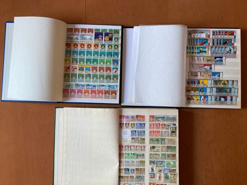 Briefmarkensammlung Nachlass /Dachbodenfund versch.Länd 3Briefmarkenalben Din 4 - Bild 2 von 17