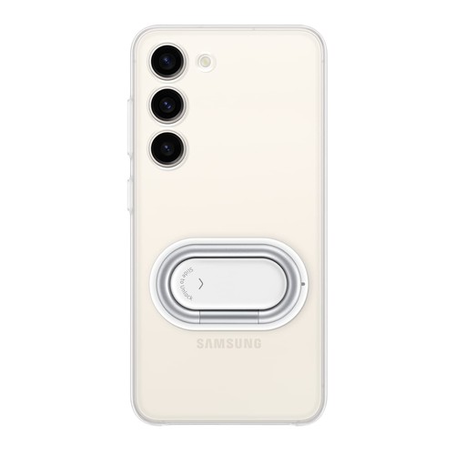 Custodia gadget trasparente ORIGINALE Samsung Galaxy S23 EF-XS911CTEGUS - Foto 4 di 6