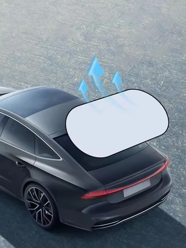 Car Rear Window Screen Sunshade Cover Sun Shade UV Protection Car Accessories - Foto 12 di 12