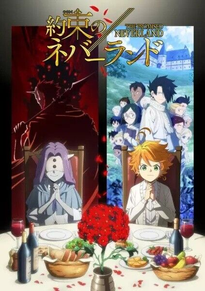 DVD Anime The Promised Neverland Complete Series Season 1+2 (1-23