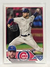 #97 Brandon Hughes Rookie Chicago Cubs 2023 Topps Series One Baseball Card