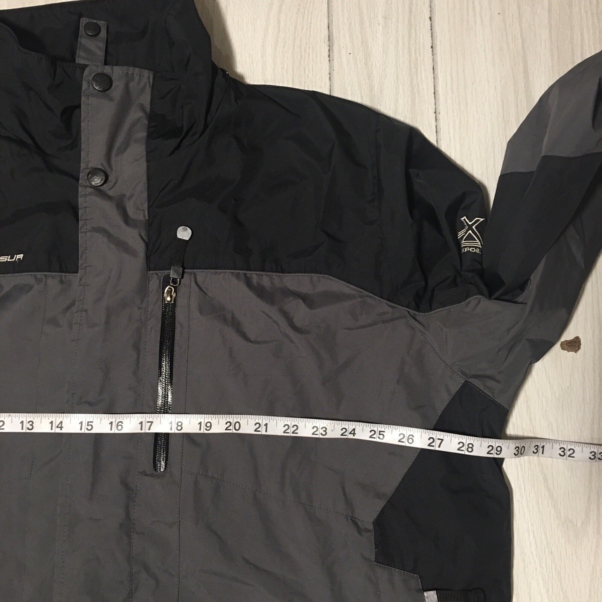 Zero Xposure Mens Winter Sports Coat Jacket Black/Gray SZXL | eBay