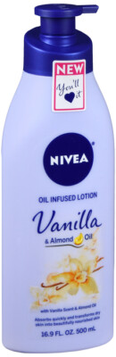 NIVEA OIL INFUSED LOTION VANILLA ALMOND 16.9OZ 